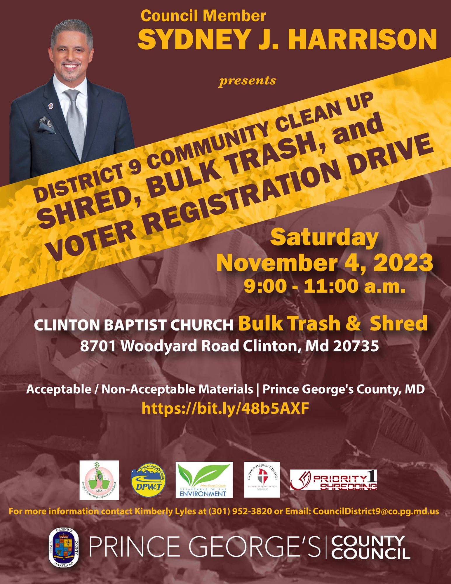 HarrisonCancelledShredBulkTrashVoterRegDrive23