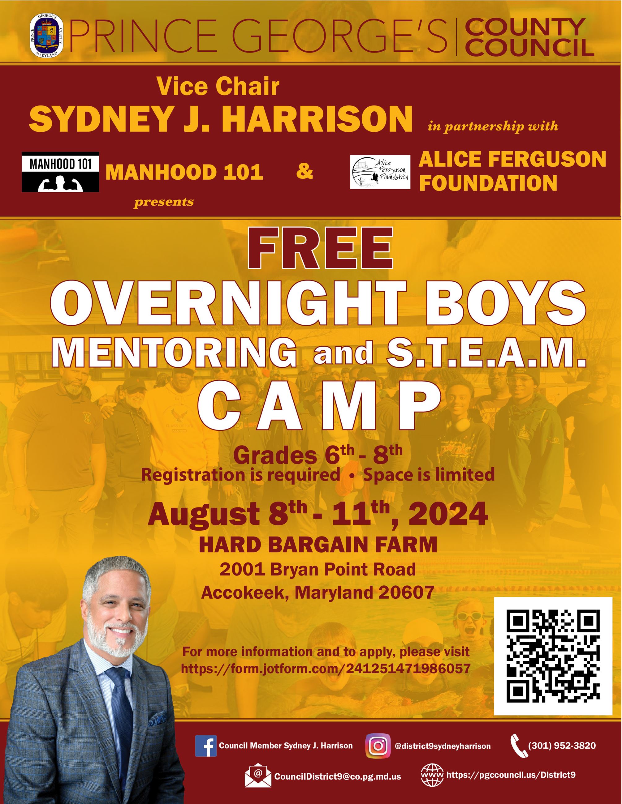HarrisonManhood101MentoringSTEAMCamp2024