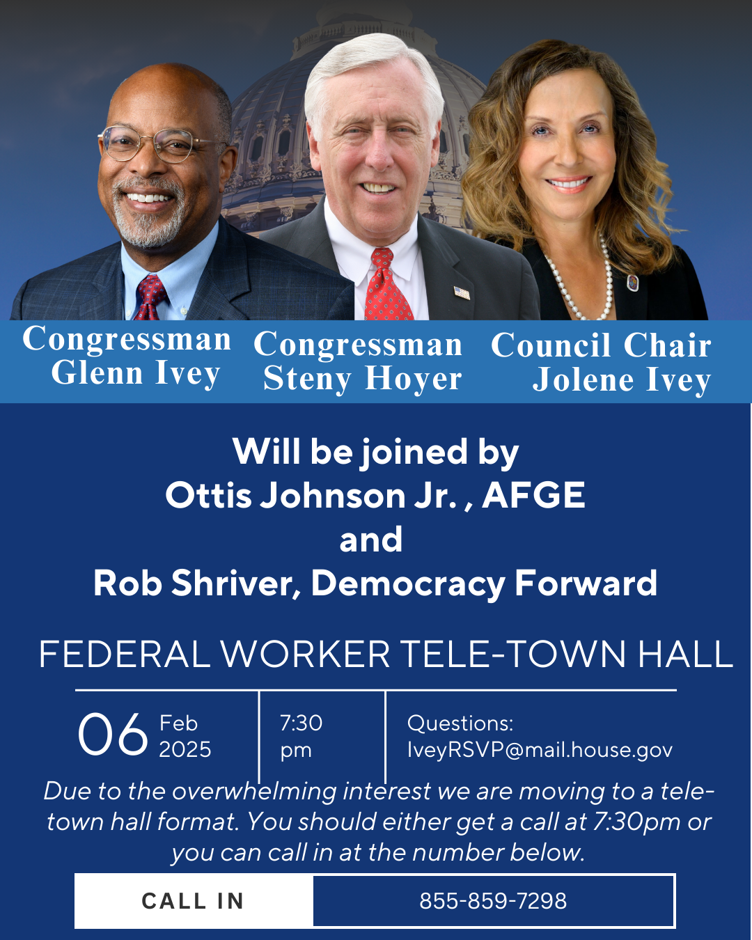 Feb 6 tele town hall