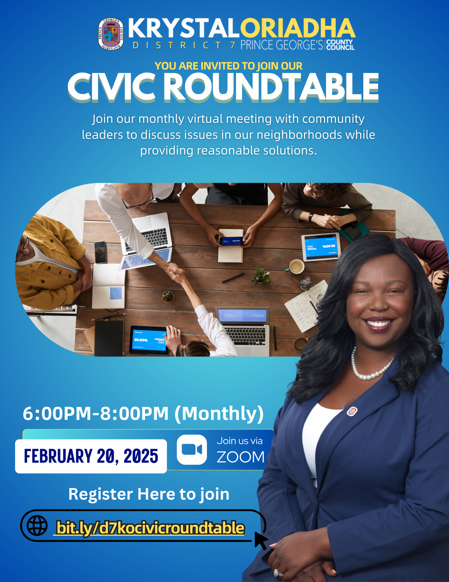 OriadhaCivicRoundtableFlyerFeb25