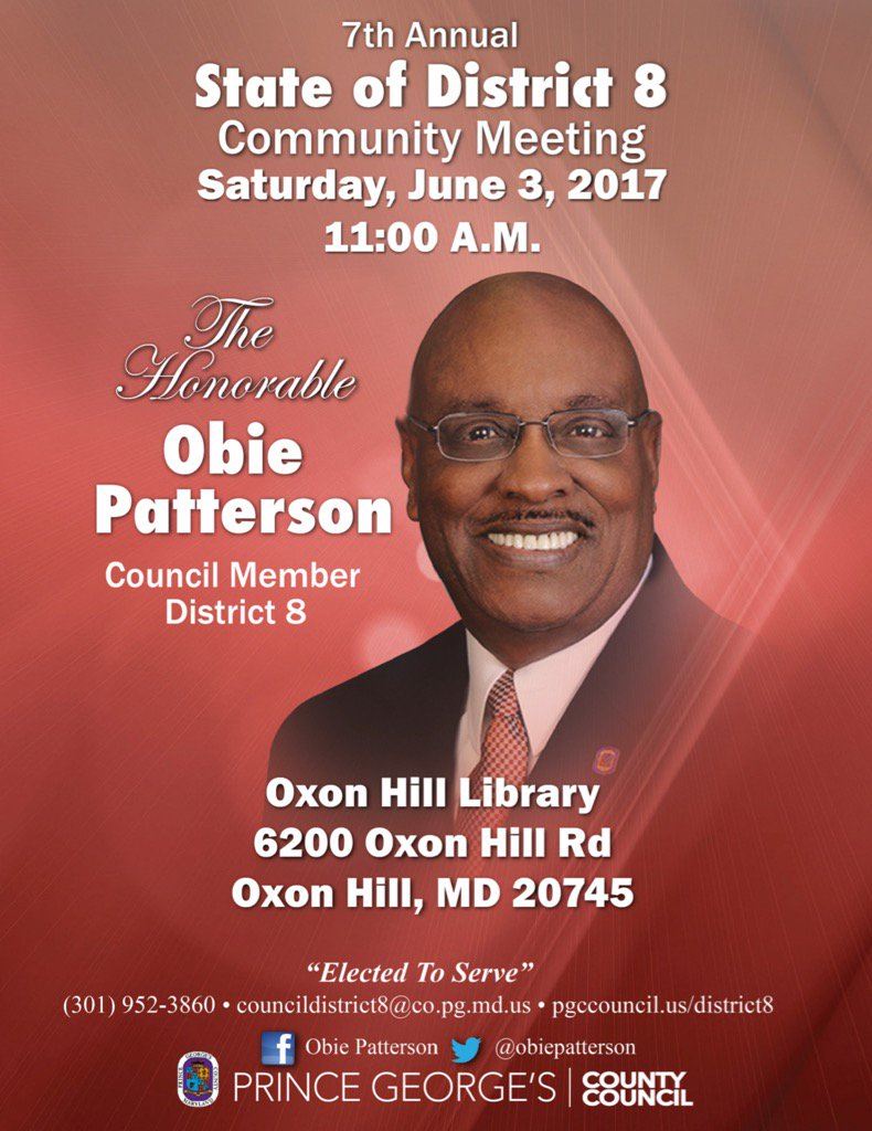 District 8 Community Meeting 2017