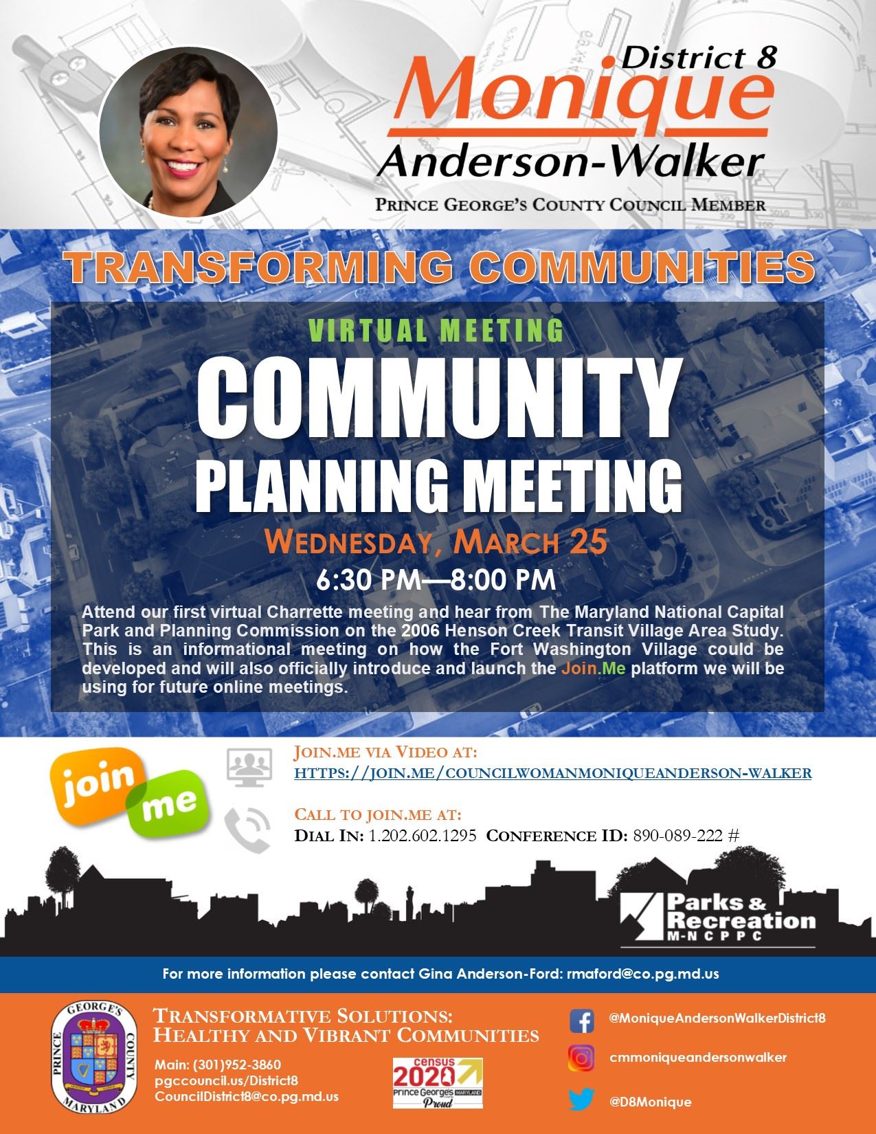 Flyer - Community Planning Meeting (Mar 25) Virtual Version