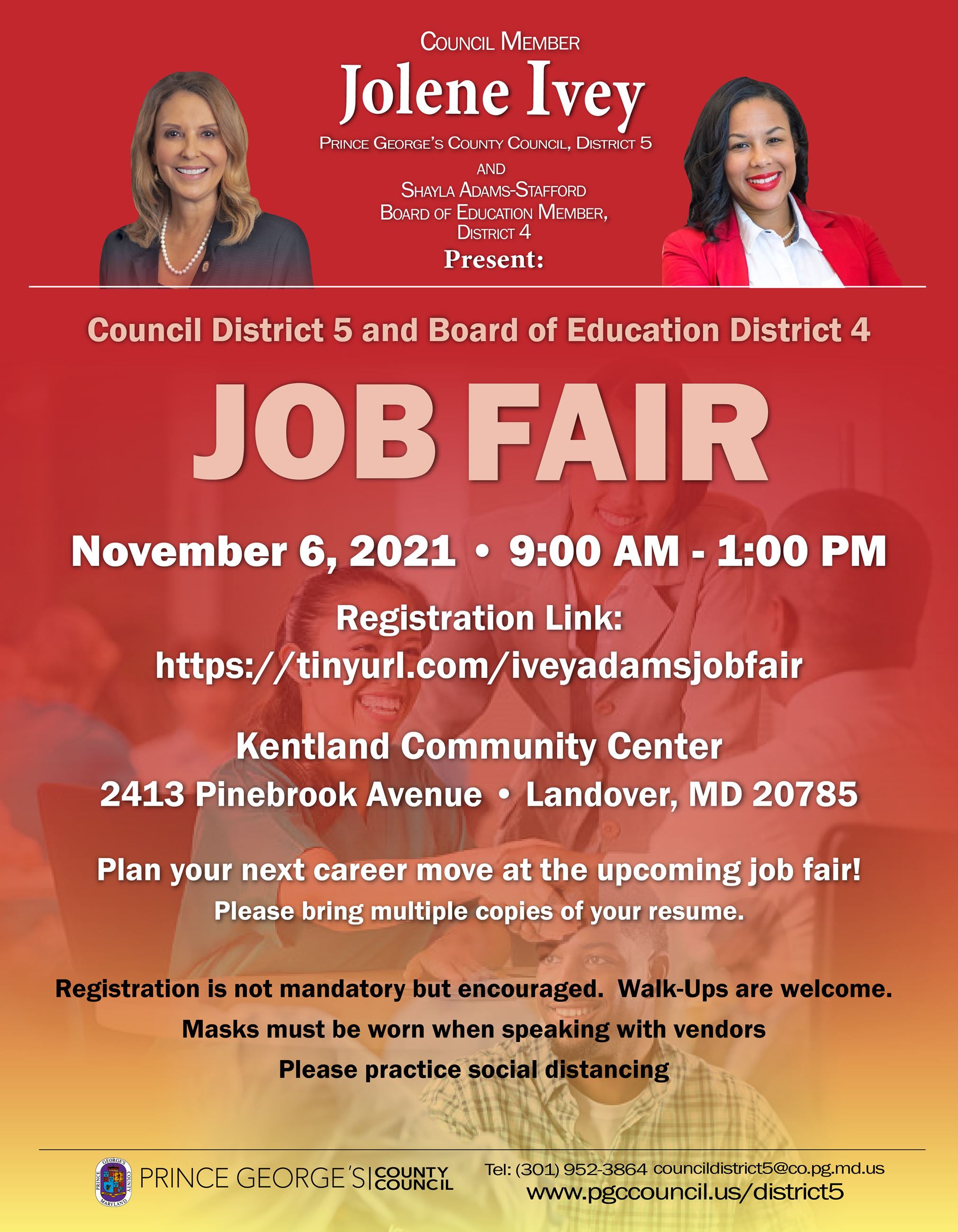 Ivey_District 5BOEDistrict 4 JOB FAIR.2021