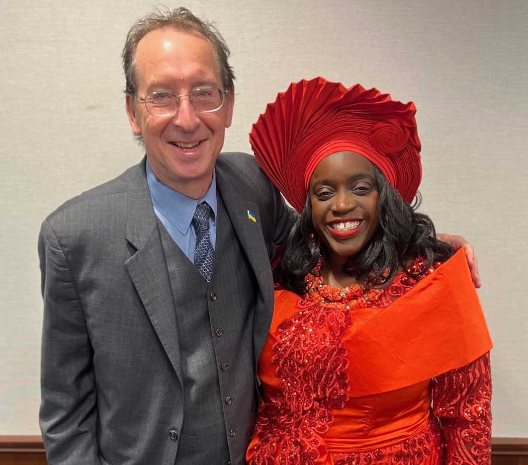 Prince George's County Council Chair Tom Dernoga and Vice Chair Wala Blegay