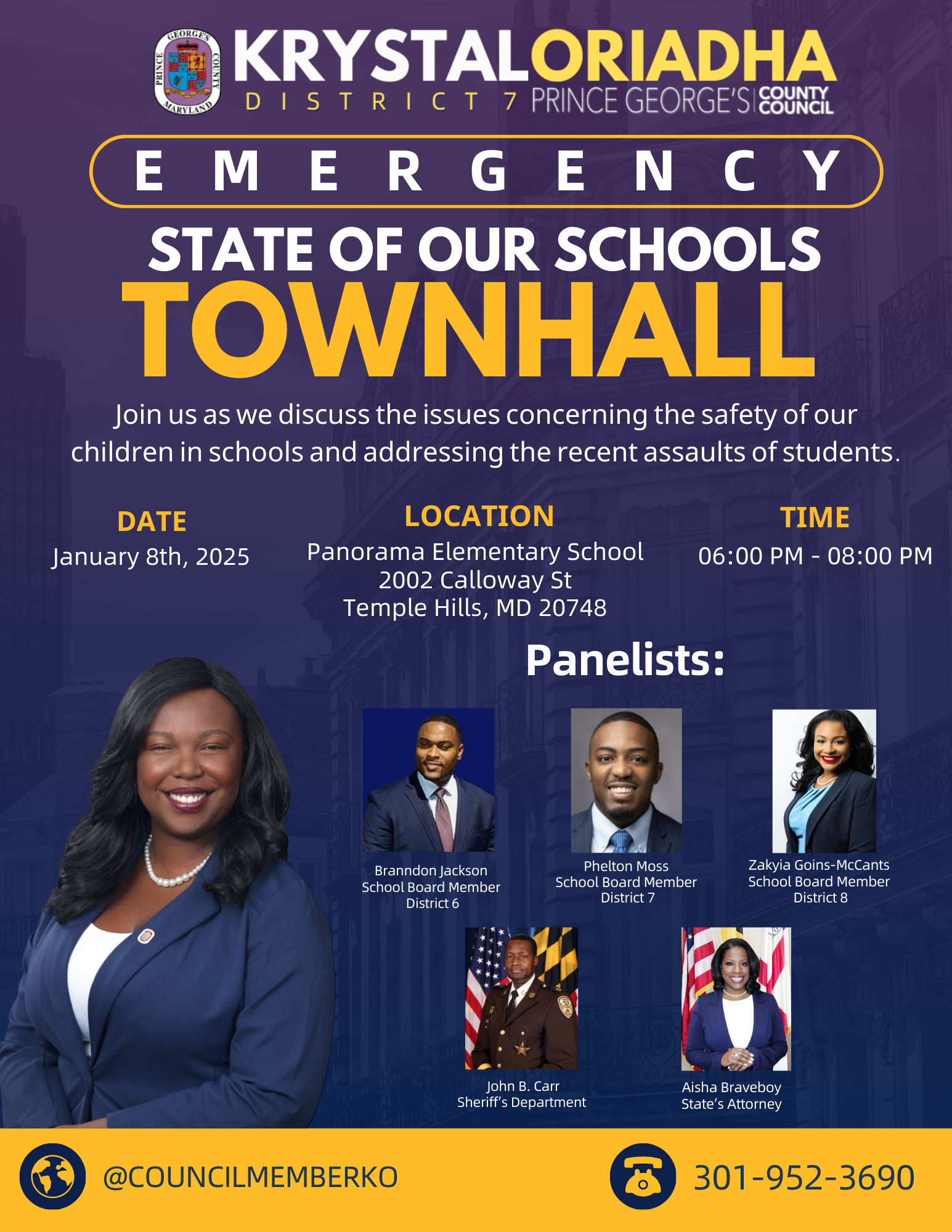 OriadhaStateOfSchoolsTownHall25